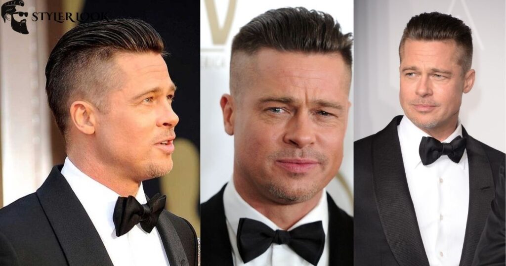 Brad Pitt Undercut Hairstyle