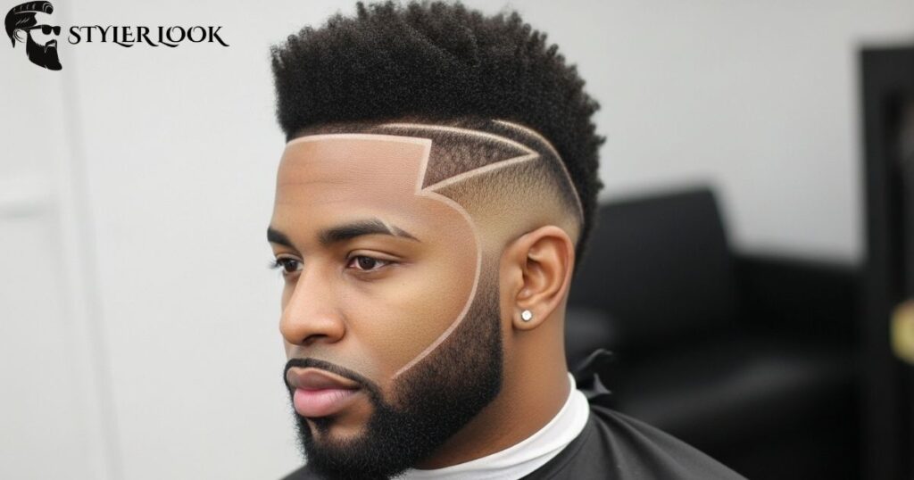 Burst Fade Mohawk Haircut