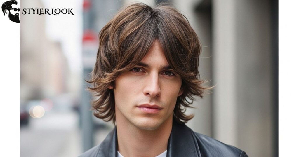 Curtain Bangs with Shag