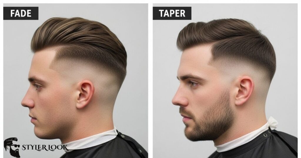 Fade vs Taper