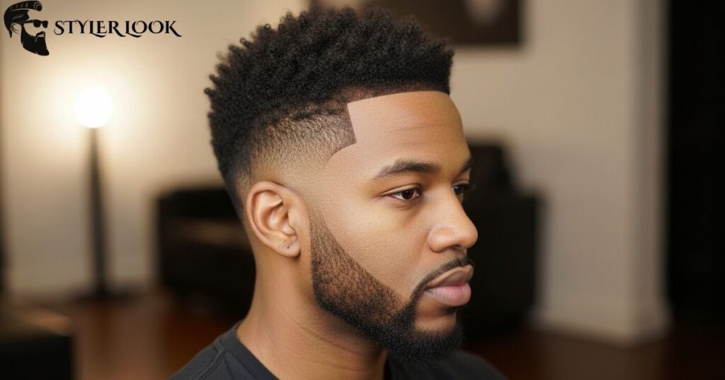 Low Temp Fade with Medium Curls Haircuts