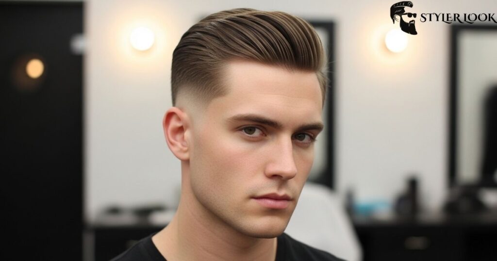Slick Back Fade Undercut