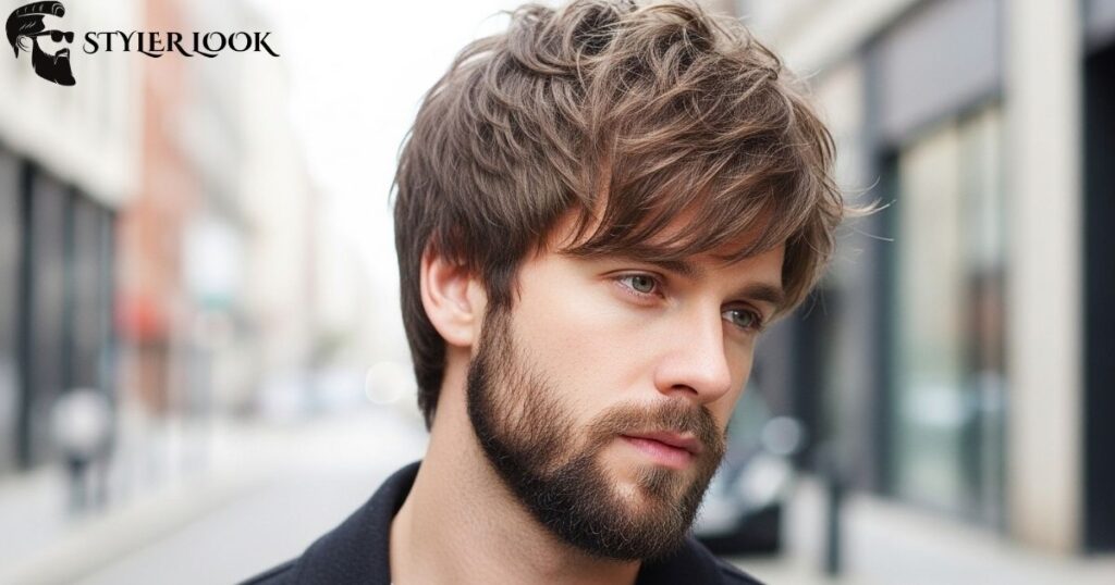 Tousled Shag with Beard