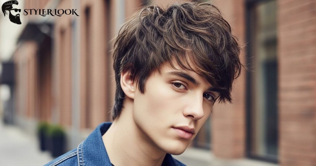 Wolf Cut Shag for Men