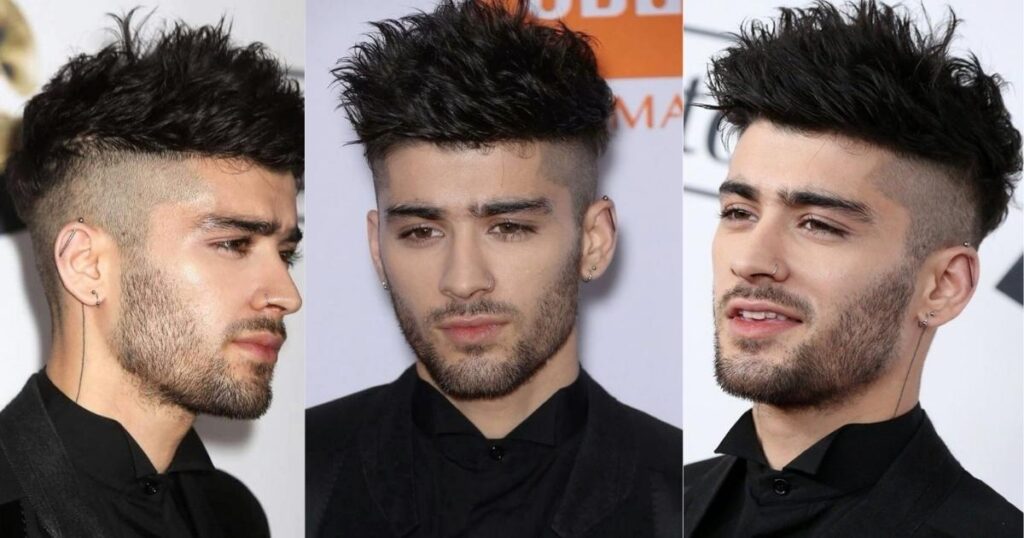 Zayn Malik Undercut Fade