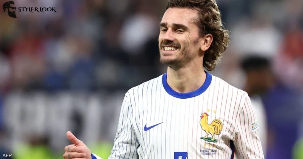 Antoine Griezmann Long Wavy Flow