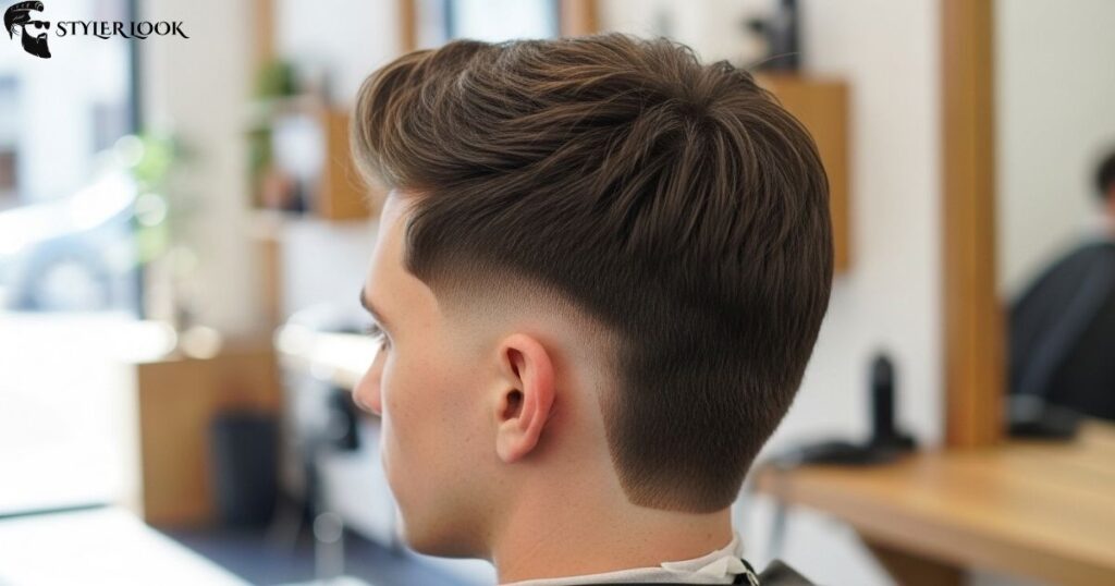 Burst Fade Mullet