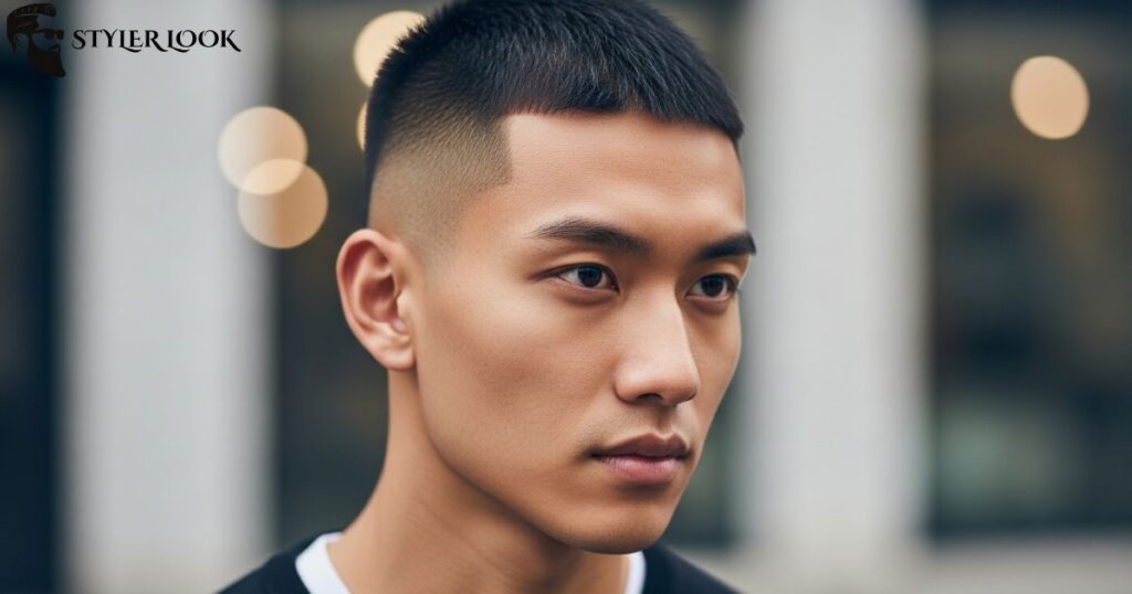 Buzz Cut for Asian Men