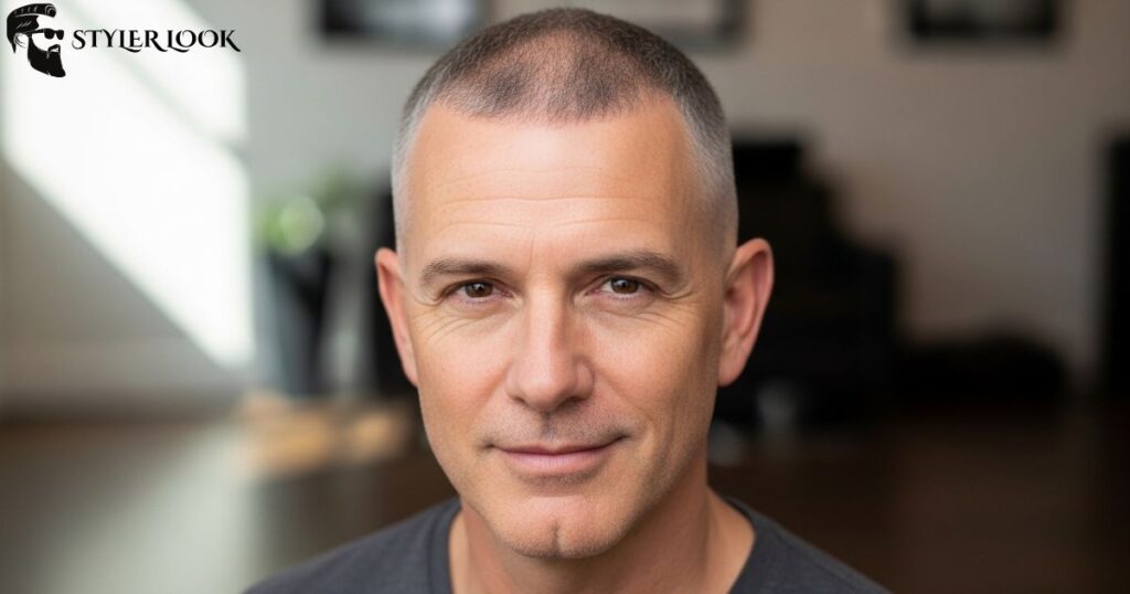 Buzz Cut for Balding Men