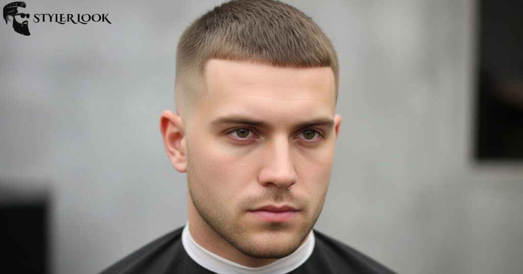 Buzz Cut for Square Face