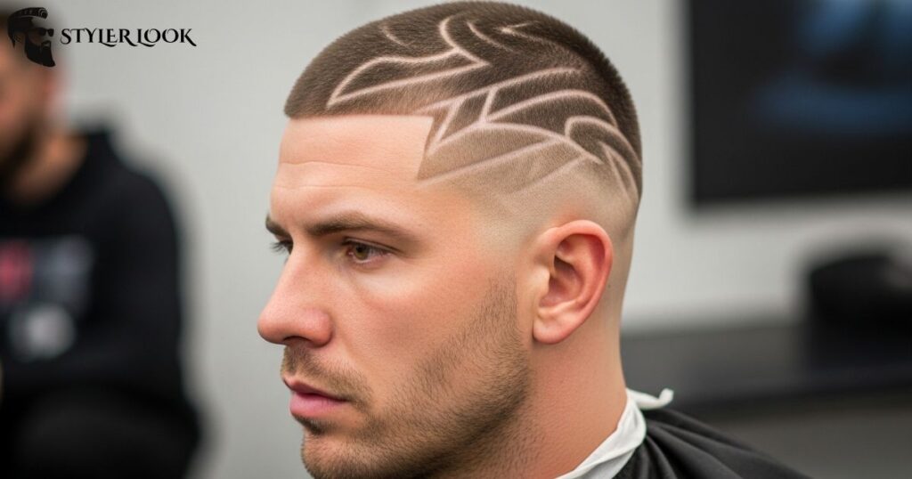 Buzz Cut with Design
