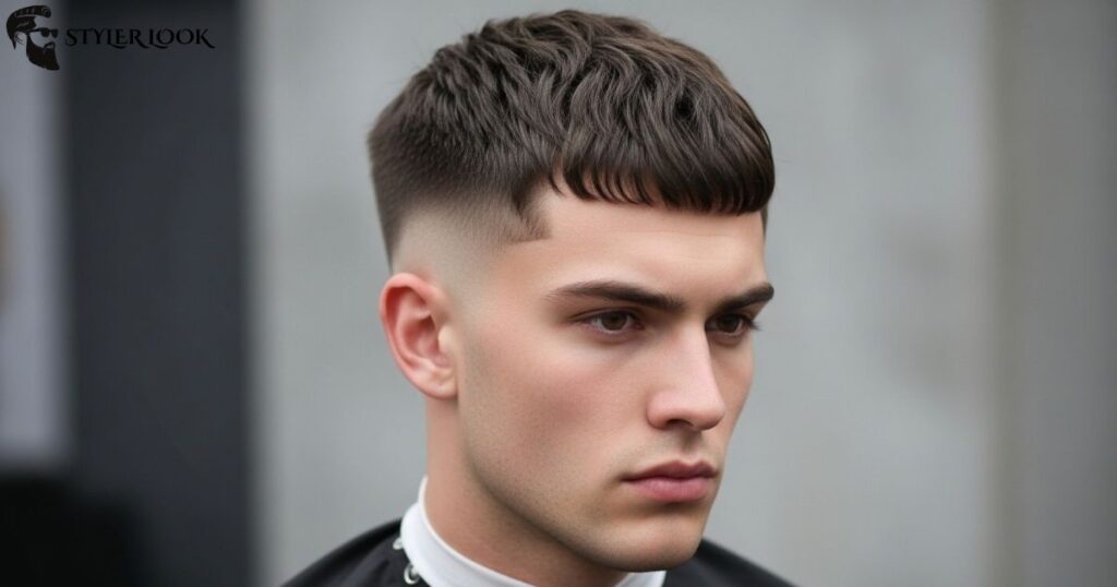 Caesar-Inspired Low Taper Textured Fringe