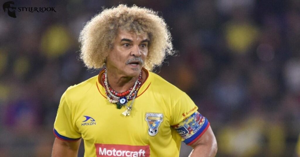 Carlos Valderrama’s Voluminous Curls