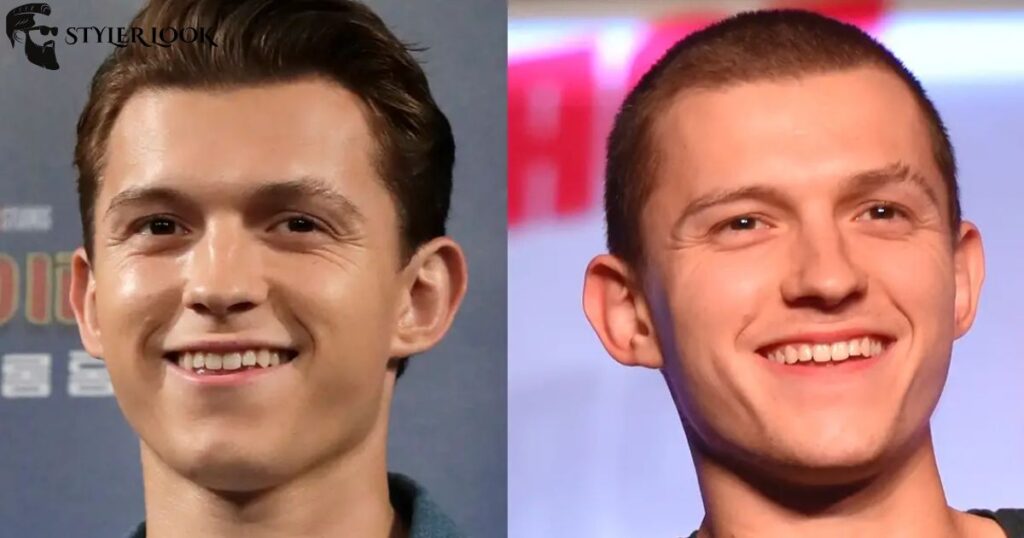 Tom Holland Buzz Cut