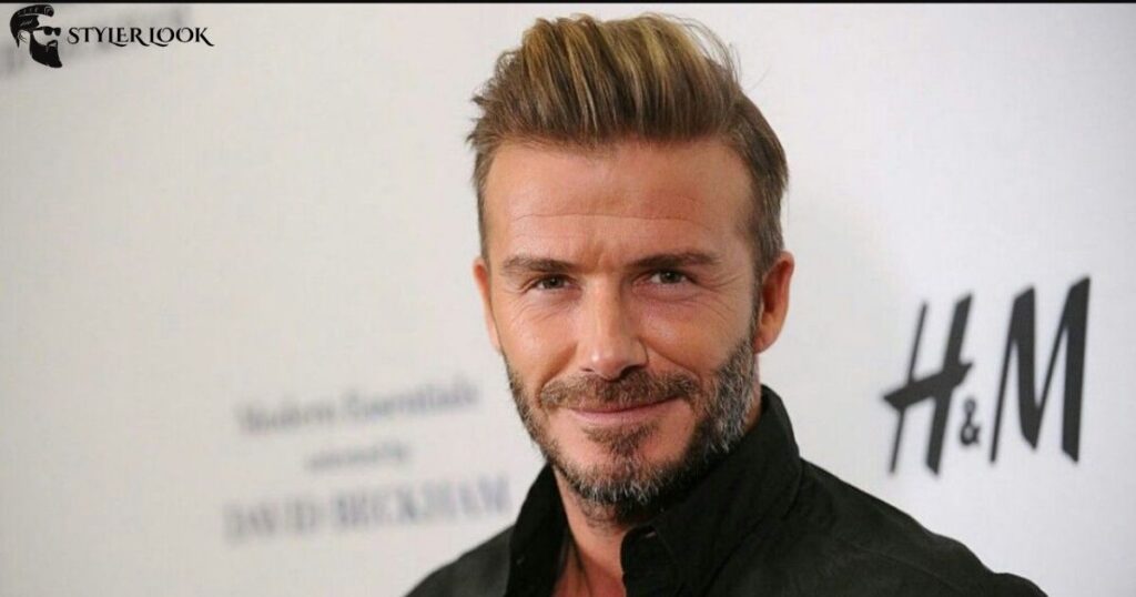 David Beckham Textured Faux Hawk