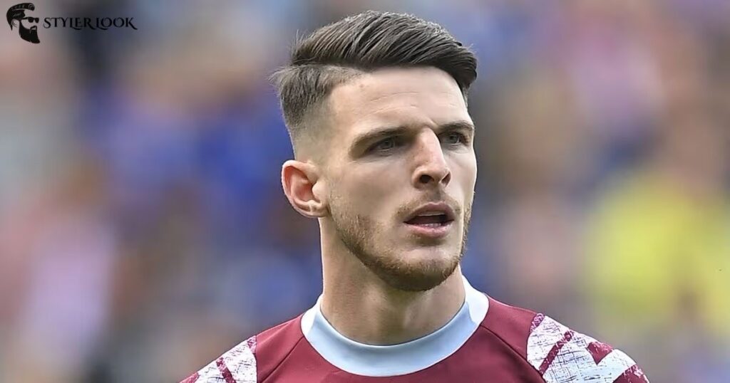 Declan Rice Side Part Taper