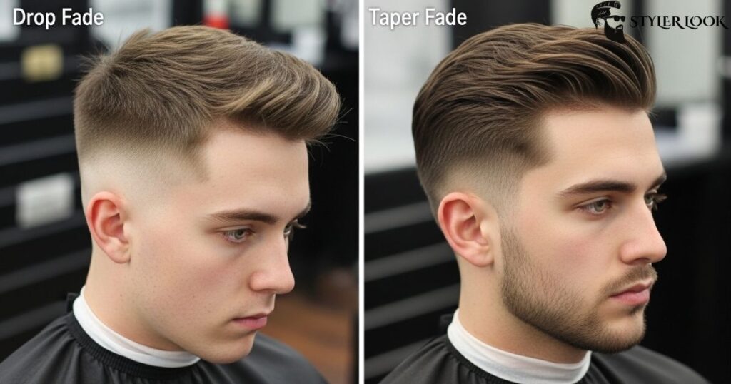 Drop Fade vs. Taper Fade
