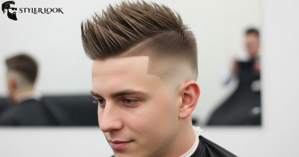 Faux Hawk with Low Fade