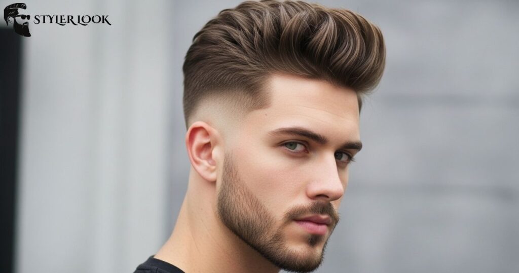 High Fade with Textured Top