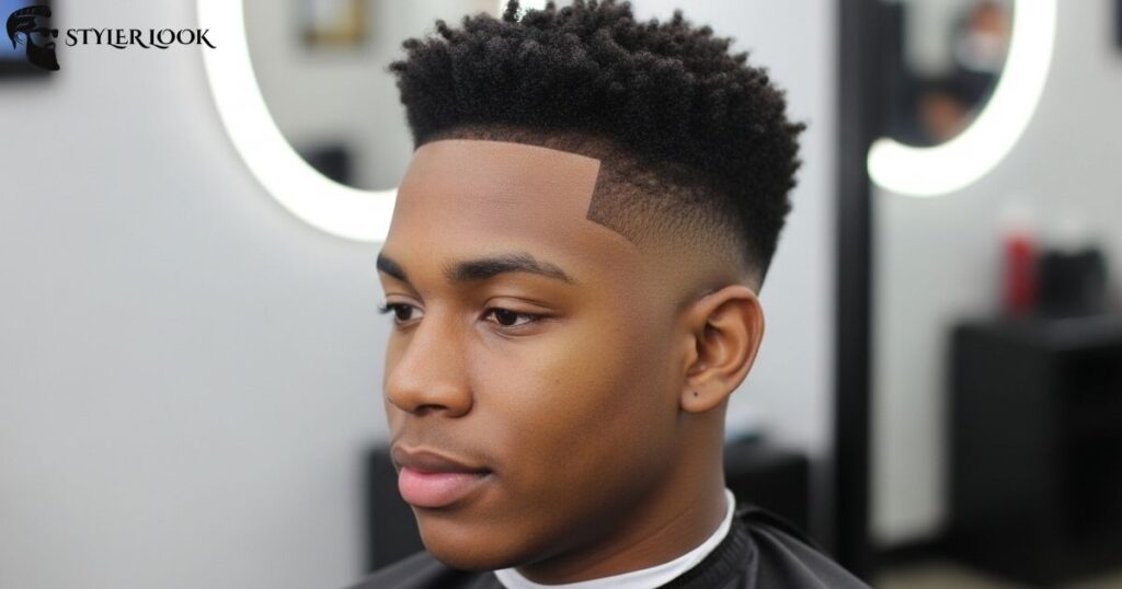 High Taper Fade with Sponge Twists