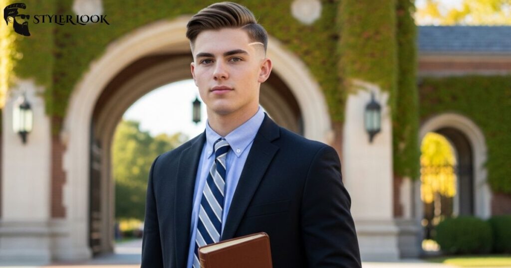 Ivy League with Taper Fade