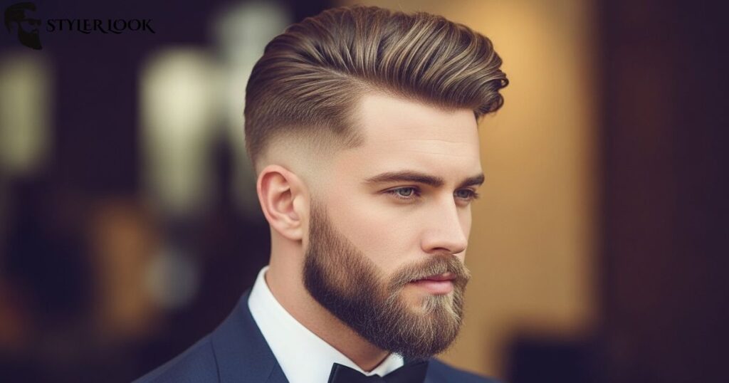 Low Fade with Beard