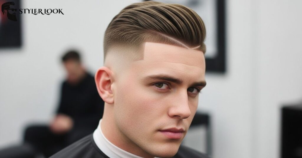 Low Fade with Comb Over