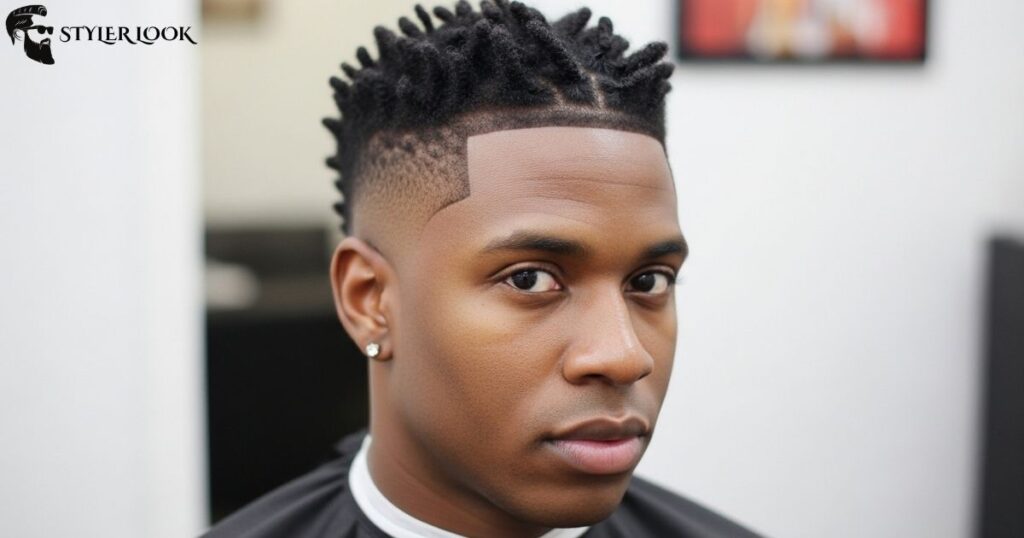 Low Taper Fade with Twists or Locs