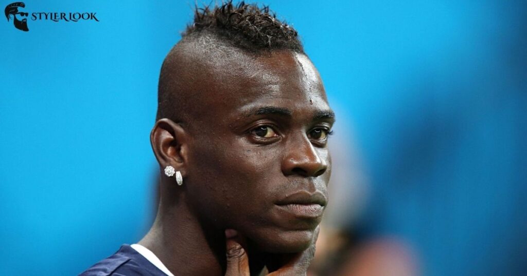 Mario Balotelli Mohawk Fade