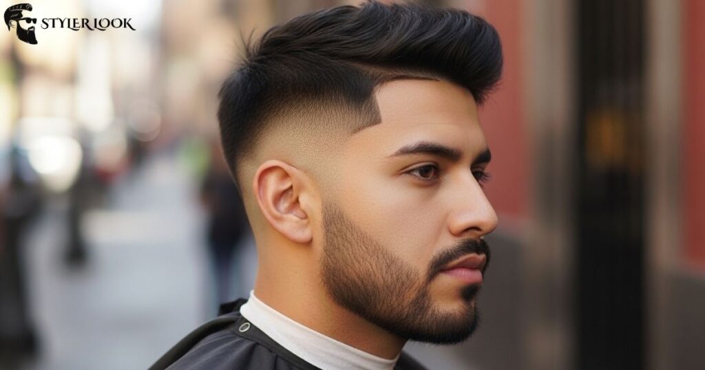 Mexican taper fade haircut
