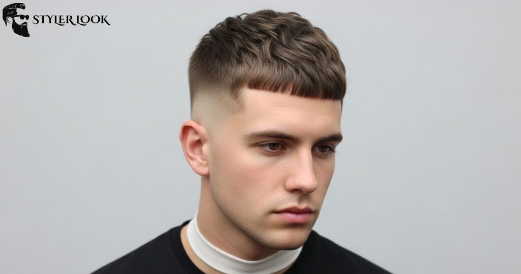 Mid Fade with Textured Crop