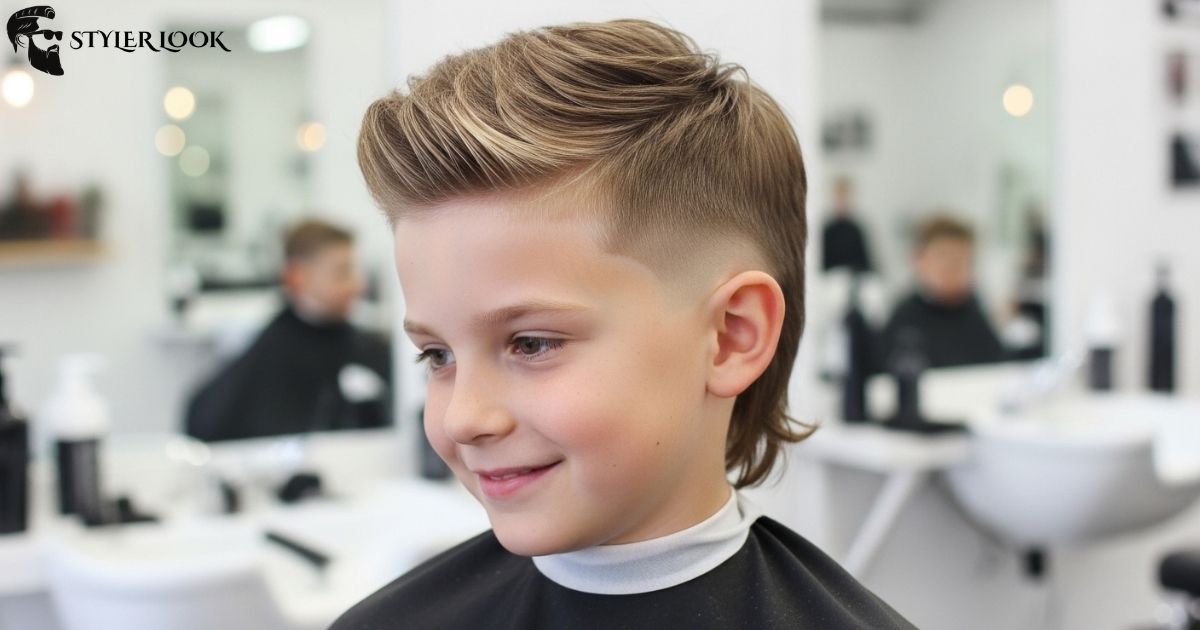 Modern Mullet Kids Hairstyles