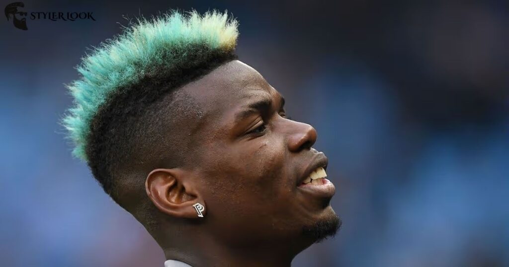 Paul Pogba Mohawk with Patterns