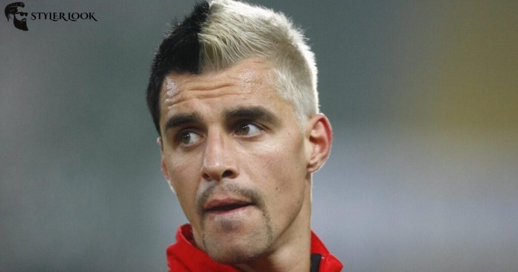 Paul Scharner’s Tri-Color Mohawk