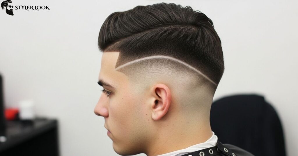 Sharp High Taper Fade Short Hair