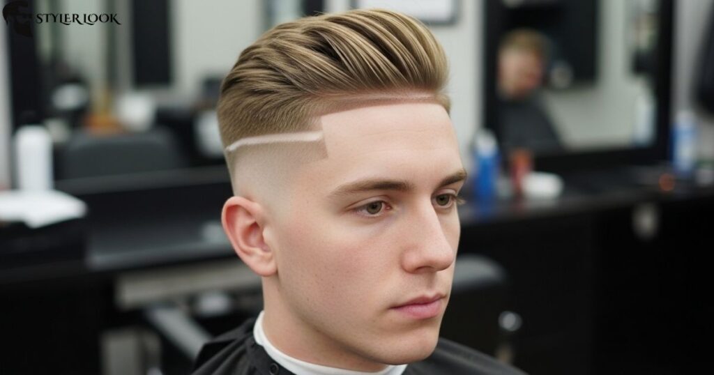 Sharp High Taper Fade for Fine Hair