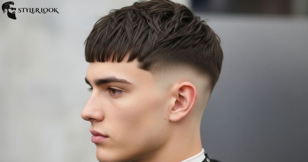 Short Low Taper Textured Fringe