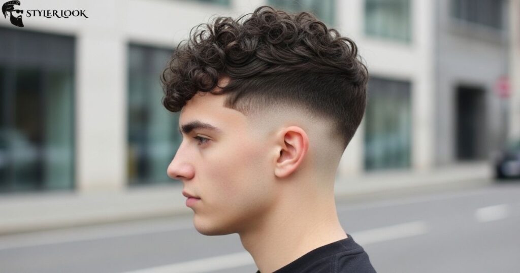Curly Hair Fade Style