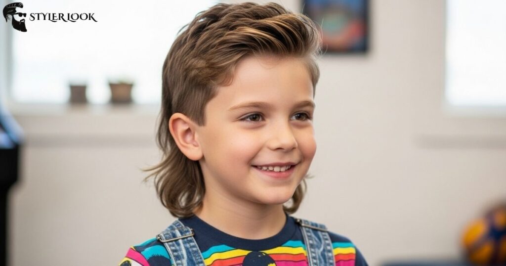 Style and Maintain of Kids Mullet