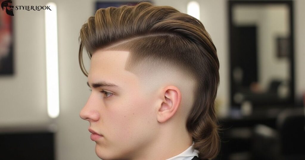 Taper Fade Mullet