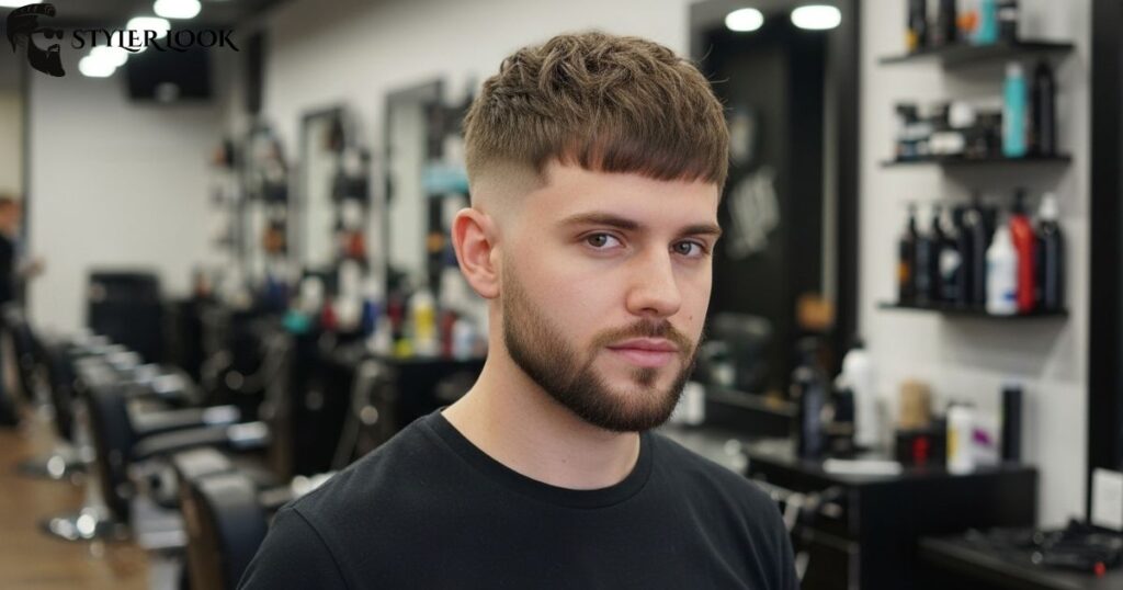 Textured Crop with Mid Fade