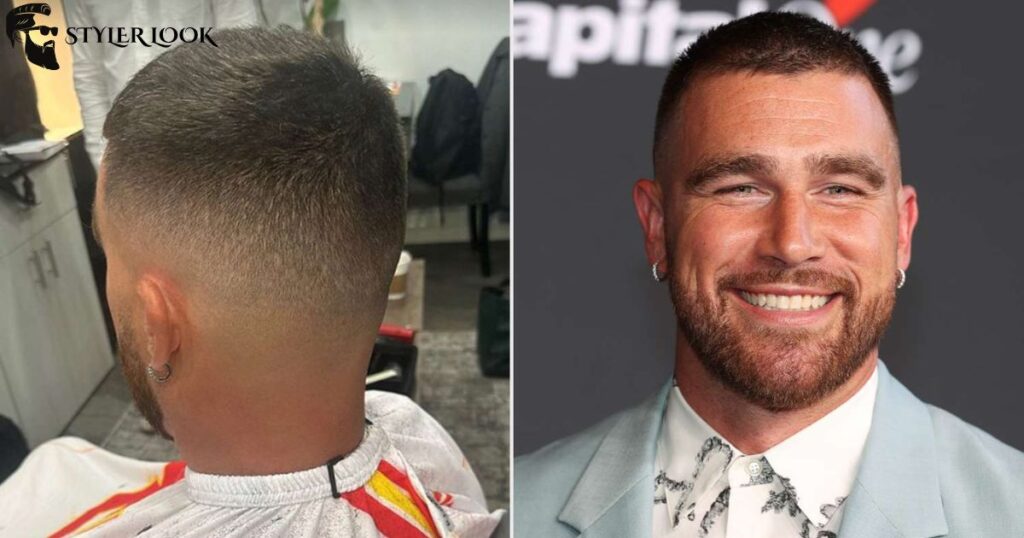 Travis Kelce Buzz Cut