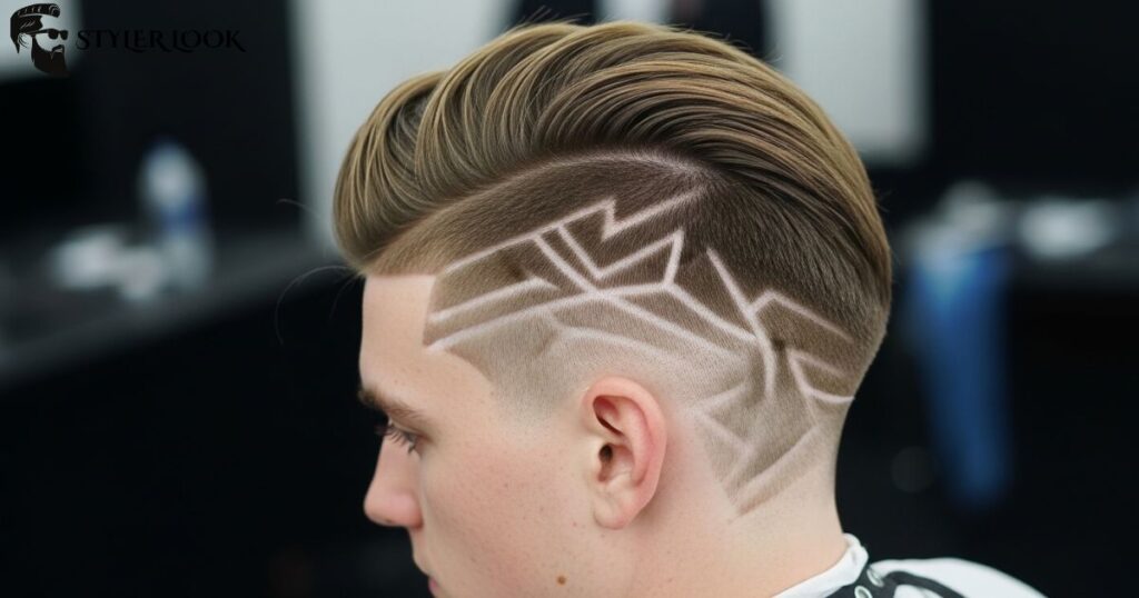 Undercut with Razor Patterns