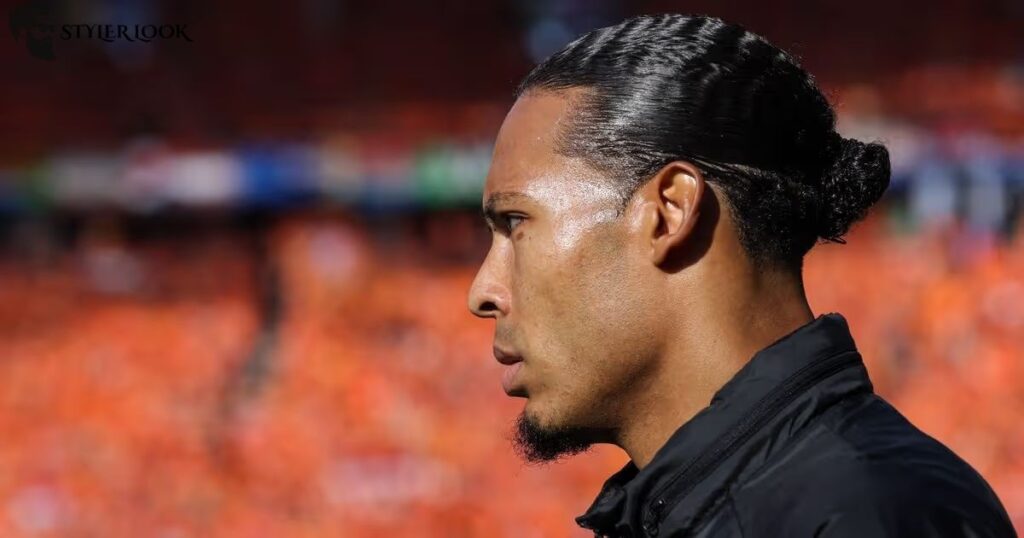 Virgil van Dijk Man Bun
