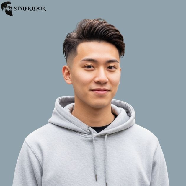 Asian Casual Fade Hair