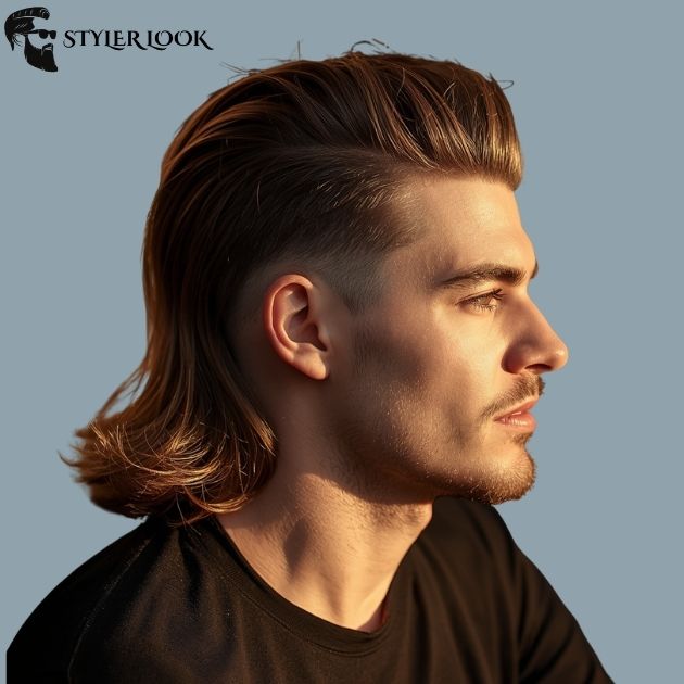 Classic Modern Look taper Fade mullet