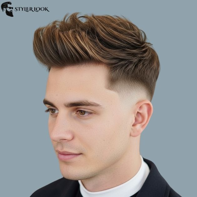 Fluffy Hair With Textured Top