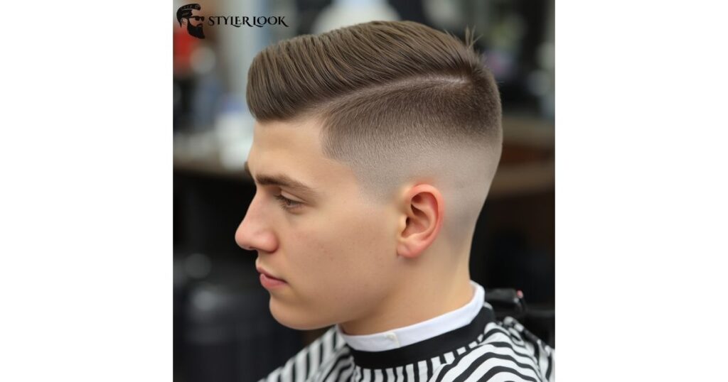 Fresh Buzz Cut with Low Taper