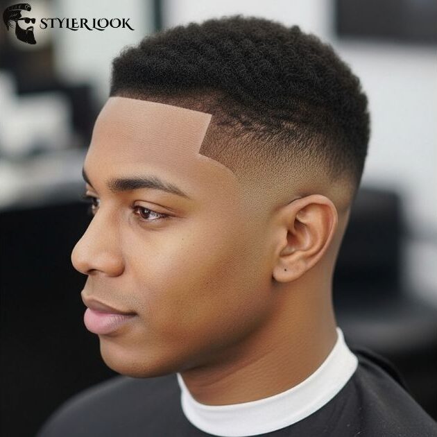 Low Taper Fade Black Haircut Clean Cut