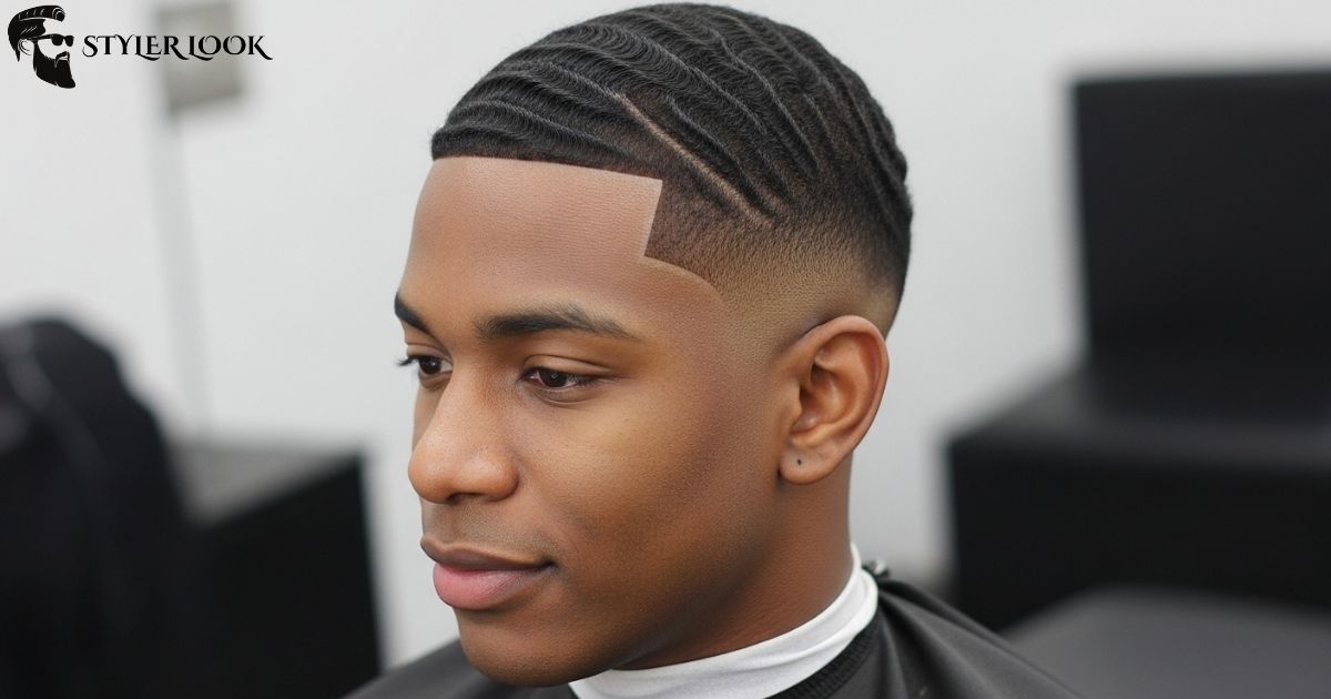 Low Taper Fade Black haircut
